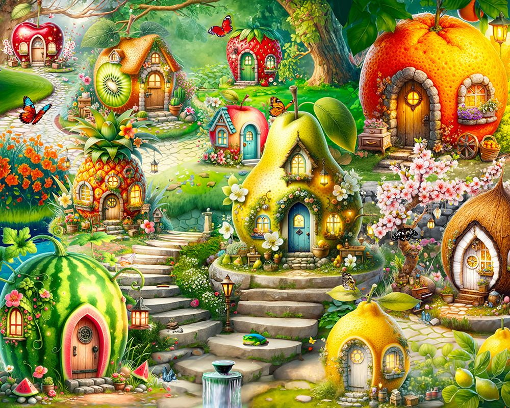 Springbok Pizza Shop Puzzle 1000 Teile – Nostalgisches Motiv Für Erwachsene, Hergestellt In Den USA