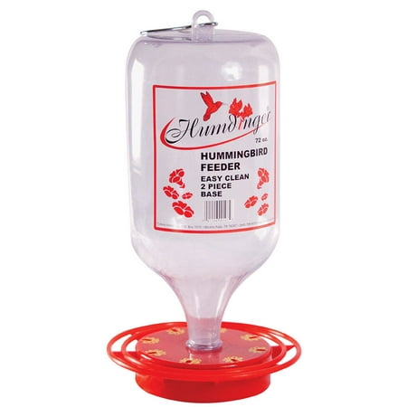Humdinger Hummingbird 72 oz. Plastic Bottle Nectar Feeder 8 ports