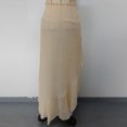 thumbnail image 6 of JGGSPWM Beach Sarong Womens Swimsuit Cover Ups Wrap Skirts Solid Color Long Swim Hawaiian Beachwear Beige S, 6 of 8