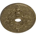 thumbnail image 3 of Ekena Millwork 30 3/4"W x 21 1/4"H x 3 7/8"ID x 1 5/8"P Alexa Ceiling Medallion (Fits Canopies up to 5 5/8"), Hand-Painted Mississippi Mud Crackle, 3 of 6