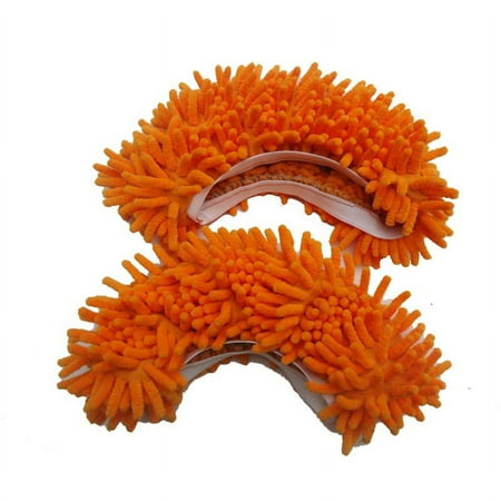 

GEZHEN Floor Mopping Shoe Covers Orange Or Lazy Wipe Caps Single Slippers Set Shoes Women s Shoes Non Slip Low Top Platform Shoes