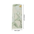 thumbnail image 4 of Unique Bargains Stylish Embroidery Eyeglasses Case 6.1"x2.36"x1.18"(L*W*H) Green, 4 of 5