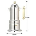 thumbnail image 4 of Hi,Fancy Stainless Steel Coffee Percolator Highly Polished Coffee Kettle For Home Office, 4 of 7