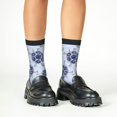 thumbnail image 5 of Uemuo Turtle with Blue Stones Printed Kids Boys Socks Seamless Crew Socks Crazy Funny Athletic Sport Socks for Children, 5 of 6