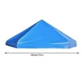 thumbnail image 3 of SXcggal Trampoline Sunshade Cloth 6 、8And 10 Feet Easy To Install Trampoline Protective Cover Tear And Weather Trampoline Protective Cover Practical Basic Protective Cover For Garden, 3 of 9