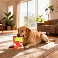 thumbnail image 4 of Squeaky Potato Chips Puppy Toy Interactive Play Snack Design Builtin Paper Pet Training Activity for Dogs, 4 of 4