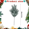 thumbnail image 3 of Artificial Pine Branches,Fake Greenery Pines Picks,Flexible Reusable Cedar Leaves Needle Sprigs,Plastic Fake Christmas Greenery Needle Pick,Realistic Faux Pine Stems for Vase,Garland,Wreath, 3 of 4