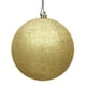 thumbnail image 1 of Juego de 6 Adornos Navideños Esfera con Lentejuelas Doradas Vickerman, 1 of 5