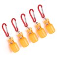 thumbnail image 2 of 5 uds cubiertas para anzuelos de pesca aplicación fuerte instalación portátil equipo de pesca fácil para protección naranja, 2 of 8