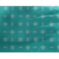 thumbnail image 4 of oneOone Georgette Viscose Fabric Geometric Hash & Stripe Block Printed Craft Fabric BTY 42 Inch Wide, 4 of 4