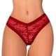 thumbnail image 3 of Gibobby Tangas de mujer ilusion Logo de personalizado, Tangas a rayas de cintura , Bikini , tangas personalizadas, ropa interior de mujer, bragas, Tanga de algodón(Vino,M), 3 of 5
