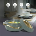 thumbnail image 3 of MILTON Insulated Casserole Dish 3-Pc Set – 2.1/1.5/1 qt, Gray Gold, 3 of 7