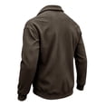 thumbnail image 5 of CCRFTGI Mens Corduroy Jacket Clean Silhouette Packable Outerwear Dust Resistant Daily Casual Coat Coffee L, 5 of 6