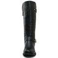 thumbnail image 5 of GLOBALWIN Women's Black Quilted Knee-High Fall Winter Fashion Riding Boots 6M, 5 of 8