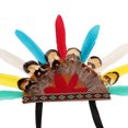 thumbnail image 3 of Sombrero Pequeñ Perros Con De Plu Indios Estilo Disfraz Sunnimix Gorra de sombrero de gato para mascotas, 3 of 8