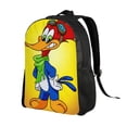 thumbnail image 2 of Woody Woodpecker Backpacks Fashion Lightweight School Laptop Bag Cute Cartoon Durable Bookbag Rucksack for Travel Hiking, 2 of 8