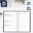 thumbnail image 4 of 2024 AT-A-GLANCE® Standard Daily Diary, 7-3/4" x 12", Red, January to December 2024, SD37613, 4 of 9