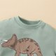thumbnail image 2 of Gibobby Mameluco niño Conjunto de mono de manga larga con estampado de dinosaurio de otoño para bebés recién nacidos y niñas(Azul, 12-18 Meses), 2 of 5