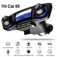 thumbnail image 1 of Binmer BT Car FM Transmitter MP3 Player Hands Radio Adapter Kit USB Charger, 1 of 9