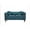 Blue Green, variant on US PRIDE FURNITURE Hills Tufted Back Nailhead 61.4'' Loveseat-Black