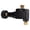 Black, variant on M Buder Brake Proportioning Valve Knob Aluminium Alloy Adjustable In Line Disc Drum Brakes 150PSI to 1200PSI Pressure Range Universal for Car Black 4.33 inches / 11 cm[cite: 1]