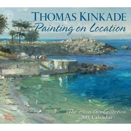 Thomas Kinkade Painting on Location 2016 Calendar