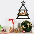 thumbnail image 6 of OEFNTAC Decorations Wooden Christmas Wall Shelf Tree Shape Organizer Bedroom Living Room Space Saving Decorative Display Rack 11.73x8.66in, 6 of 8