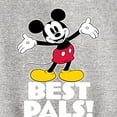 thumbnail image 3 of Disney - Best Pals Mickey - Youth Crewneck Fleece Sweatshirt, 3 of 5