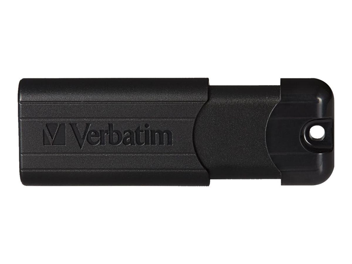 Verbatim PinStripe - flash drive - 256 - USB 3.2 Gen 1 - black - Walmart.com