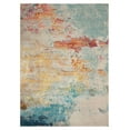 thumbnail image 3 of Nourison Celestial Abstract Sealife 6'7" x 9'7" Area Rug, (7x10), 3 of 9