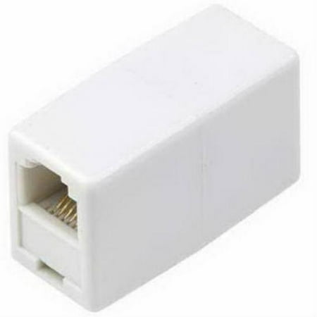 New RCA TP262WHN In-Line Phone Cord Coupler, White, Each