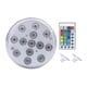 thumbnail image 2 of Lámpara LED subacuática para piscina, resistente al agua IP68, con control remoto 1 juego, 2 of 9