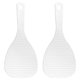 thumbnail image 1 of 2pcs Reusable Plastic Rice Spoons Simple Rice Spoons Nonstick Spoons Rice Paddles, 1 of 4