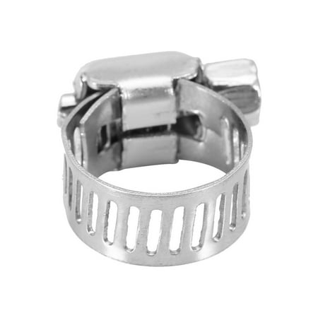 

Fuel Line Clip Wide Adjustment Range Firm Lock 50Pcs Balanced Torsional Moment Solve Leakage Low Friction Hose Clamp For