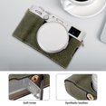 thumbnail image 2 of Bolsa de cámara Funda protectora para cámara portátil, estilo retro, bolsa de transporte, diseño inferior con apertura y correa para el hombro, repuesto para cámara Fujifilm X100VI, 2 of 7