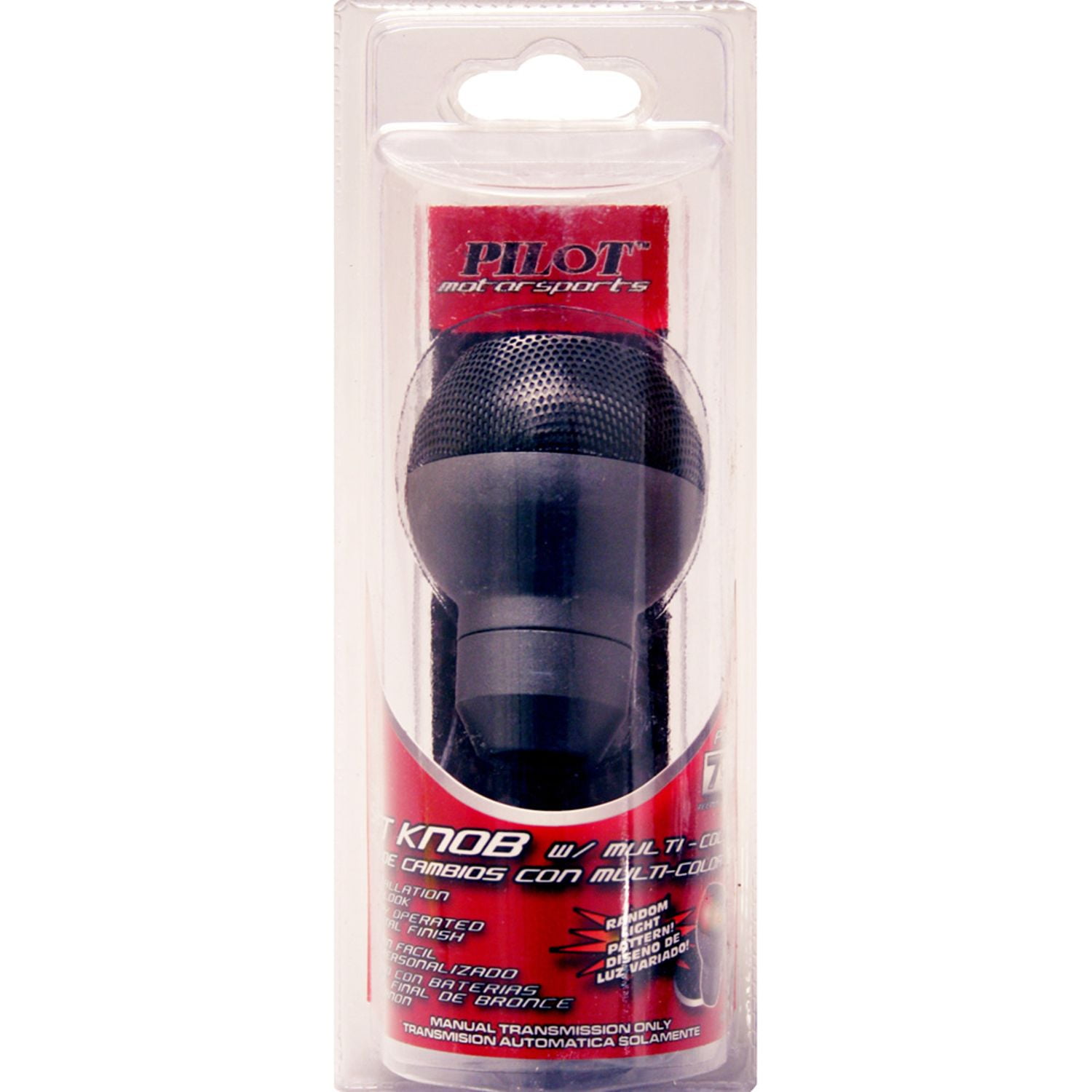 Seven Color Mesh Pilot Motorsports PM-2105M Manual Shift Knob Seven Color Mesh Pilot Motorsports PM-2105M Manual Shift Knob