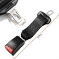 thumbnail image 2 of PEACNNG 2Pcs Seat Belt Extender Universal Pregnancy Seat Belt Adjuster Easy Clip Seatbelt Extender Comfortable Length Seat Belt Extender, 2 of 5