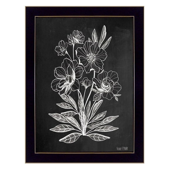 Vintage Chalkboard by HOUSE FENWAY  Print Wall Art Wood Multi-Color