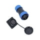 thumbnail image 2 of Conector de cable eléctrico, enchufe impermeable, enchufe cuadrado impermeable, enchufe cuadrado impermeable, muy versátil, 2 of 8