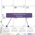 thumbnail image 6 of 2026 Blueline® Colorful Monthly Desk Pad Calendar, 22" x 17", Passion, January To December, C194113, 6 of 6