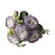 thumbnail image 5 of Ramo de boda artificial, rosas artificiales, flores de , accesorios para fotos, flores artificiales para decoración de bodas, fiestas en el jardín Violeta, 5 of 8