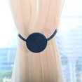 thumbnail image 4 of VALSEEL Clearance Curtain Tiebacks, Curtain Ties For Drapes, Alloy Circular Curtain Tie Backs, Modern Curtain Holdbacks For Thin Or Thick Home & Office Window Draperies 1PC, 4 of 6