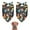 Black Princess Castle, variant on Dog Bandana 2 Pack,Black Princess Castle Pattern Bandanas for Dogs,Cat Bandana,Small/ Large Dog Bandana 2 Size,Dog Bandanas