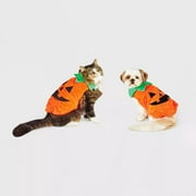 Hyde & EEK! Boutique Plush Pumpkin Dog and Cat Costume  -  X-Small