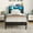 Twin Size + Black + LED, variant on [Luckynote]Full Size Bed Frame with Storage Headboard, Metal Platform Bed with Charging Station, Bookcase Storage, No Box Spring Needed, Easy Assembly, Noise-Free, Black