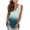 Blue, variant on Aoochasliy Tank Tops for Women Women's Casual Printing V-Neck Gradient Sleeveness Tops Loose Vest Blouses