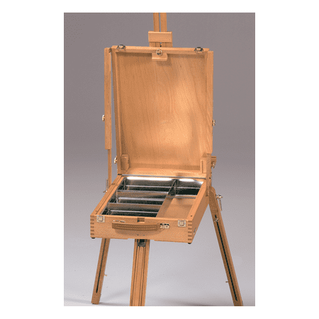 Martin Universal Design Rivera Wooden Sketch Box Easel and Acrylic Painting Kit, 1 Set Each