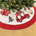 thumbnail image 4 of Holiday time Gnome Tree Skirt,48 inch,multi colour, 4 of 4