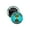 Brother, variant on 1 Pack - Worlds Best Grandson #1 Trophy Pinback Button - 3 Inch