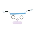 thumbnail image 4 of yotijay Phone Lanyard Tether Anti Drop Elastic with Patch for Skiing Outdoor Fishing Blue, 4 of 9